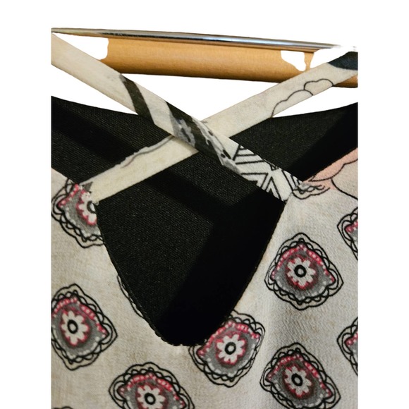 MAURICE'S Multi Printed Asian Bohemian Gypsy Inspired Shift Dress  Size Small - Picture 5 of 8